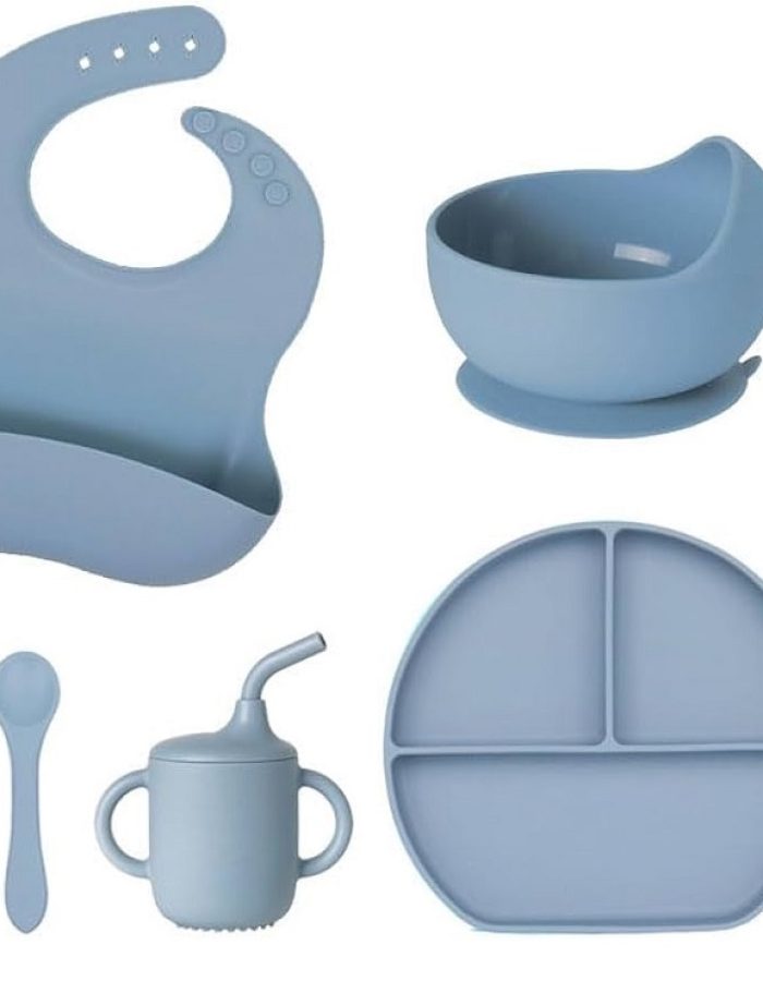 CONJUNTO DE PRATOS AZUL
