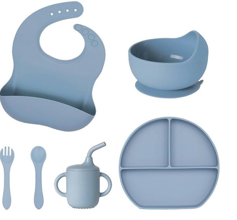 CONJUNTO DE PRATOS AZUL